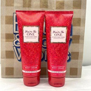 2-Bath & Body Works YOU’RE THE ONE Body Cream With Hyaluronic Acid 24Hrs Moistur